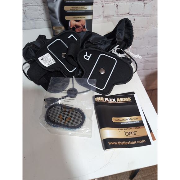The Flex Belt BMR Abdominal Exercise Ab Toner/Conditioner AND The Flex Arms New - Picture 9 of 11